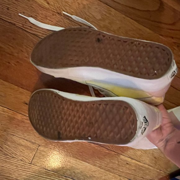 Discontinued Vans SK8-Hi sneakers in pastel color block - Picture 7 of 14